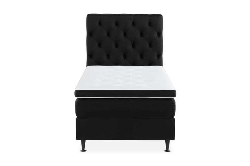 Ella Kontinentalsäng 90x200cm, Svart