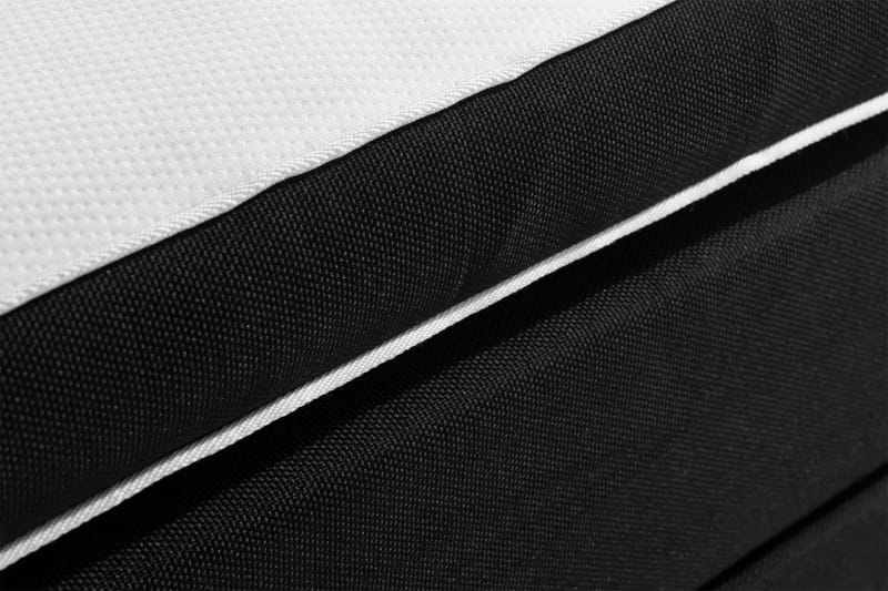 Ella Sängpaket 120x200 cm Knapp Gavel - Svart - Möbler - Säng - Kontinentalsäng