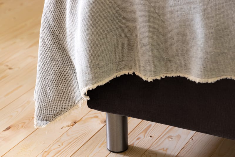 Ella Sängpaket 160x200 cm Knapp Gavel - Brun/Sammet - Möbler - Säng - Komplett sängpaket