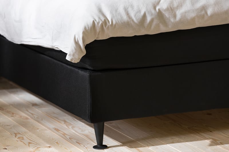 Ella Sängpaket 160x200 cm Knapp Gavel - Svart - Möbler - Säng - Komplett sängpaket