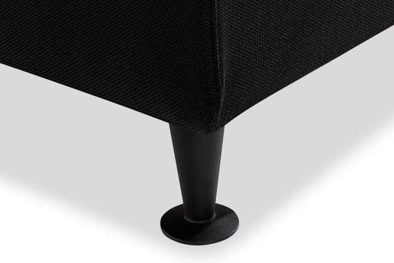 Ella Sängpaket 90x200 cm Knapp Gavel - Svart - Möbler - Säng - Kontinentalsäng