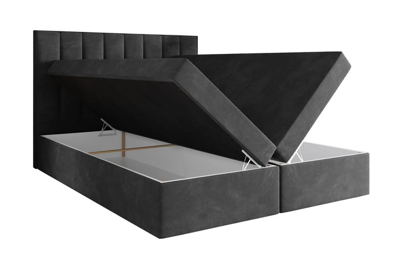 Esher Kontinentalsäng 160x200 cm Medium - Blå - Möbler - S�äng - Kontinentalsäng