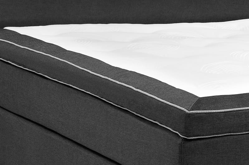 Frazer Komplett Sängpaket 160x200 cm Latex - Svart Denim - Komplett sängpaket - Kontinentalsäng - Dubbelsäng