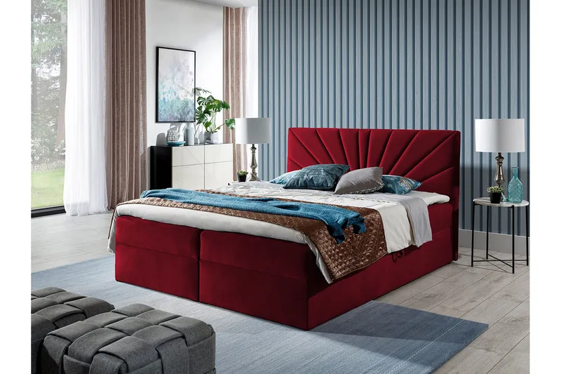 Frusci Kontinentalsäng 140x200 + Bäddmadrass - Möbler - S äng - Kontinentalsäng