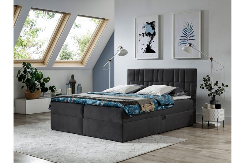 Frusci Kontinentalsäng 180x200 + Bäddmadrass - Möbler - S äng - Kontinentalsäng