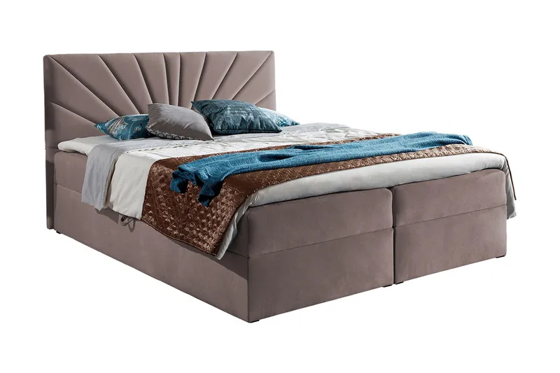 Frusci Kontinentalsäng 180x200 + Bäddmadrass - Möbler - Säng - Kontinentalsäng