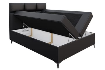 Galtebol Kontinentalsäng 120x200 cm LED-belysning - Grå - Möbler - Säng - Kontinentalsäng