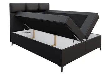 Galtebol Kontinentalsäng 180x200 cm LED-belysning - Grå - Möbler - Säng - Kontinentalsäng