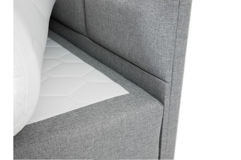 Garda Lux Kontinentalsäng 160x207 cm - Grå - Möbler - Säng - Kontinentalsäng