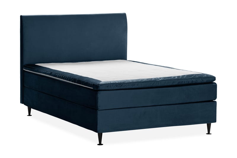 Happy Plus Sängpaket Kontinentalsäng 120x200 cm  - Mörkblå - Komplett sängpaket - Kontinentalsäng