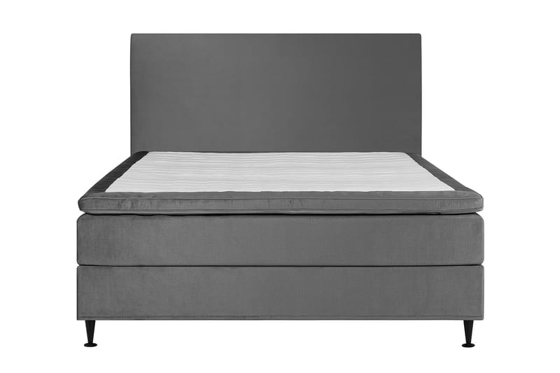 Happy Plus Sängpaket Kontinentalsäng 160x200 cm - Grå - Möbler - Säng - Komplett sängpaket