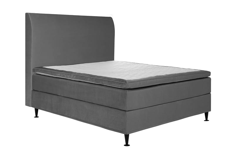 Happy Plus Sängpaket Kontinentalsäng 160x200 cm - Grå - Möbler - Säng - Komplett sängpaket