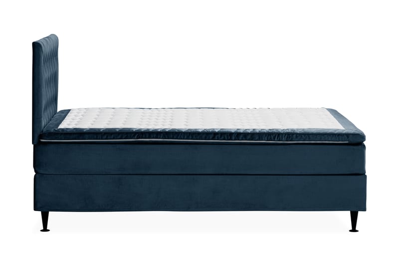 Happy Plus Sängpaket Kontinentalsäng 140x200 cm - Mörkblå - Kontinentalsäng