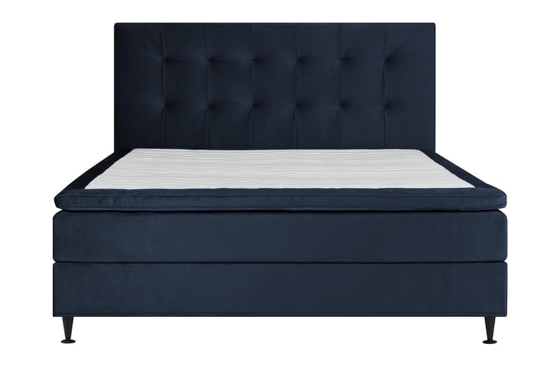 Happy Plus Sängpaket Kontinentalsäng 160x200 - Mörkblå - Möbler - Säng - Kontinentalsäng