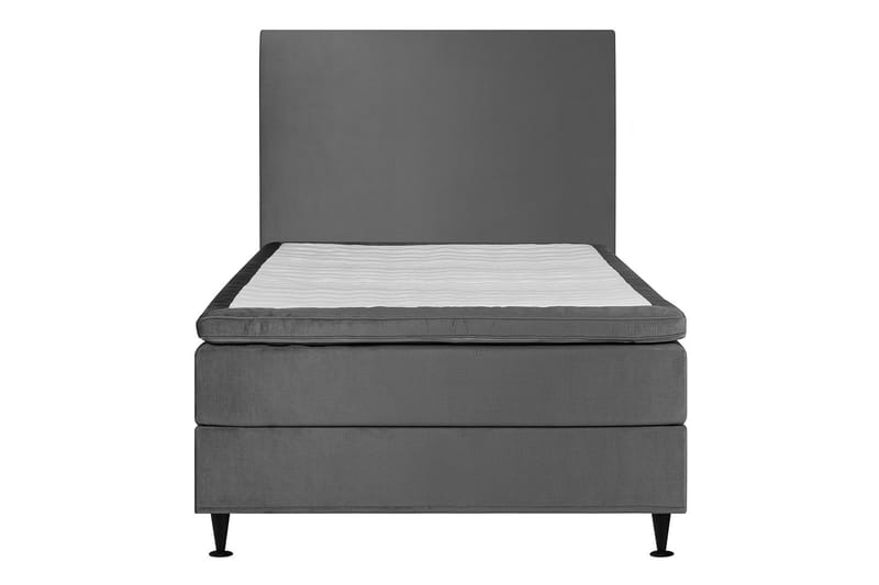 Happy Plus Sängpaket Kontinentalsäng 120x200 cm  - Grå - Möbler - Säng - Komplett sängpaket