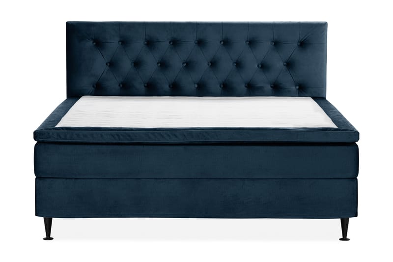 Happy Plus Sängpaket Kontinentalsäng 180x200 cm - Mörkblå - Möbler - Säng - Komplett sängpaket