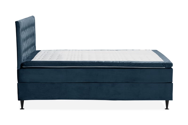 Happy Plus Sängpaket Kontinentalsäng 180x200 cm - Mörkblå - Komplett sängpaket - Kontinentalsäng