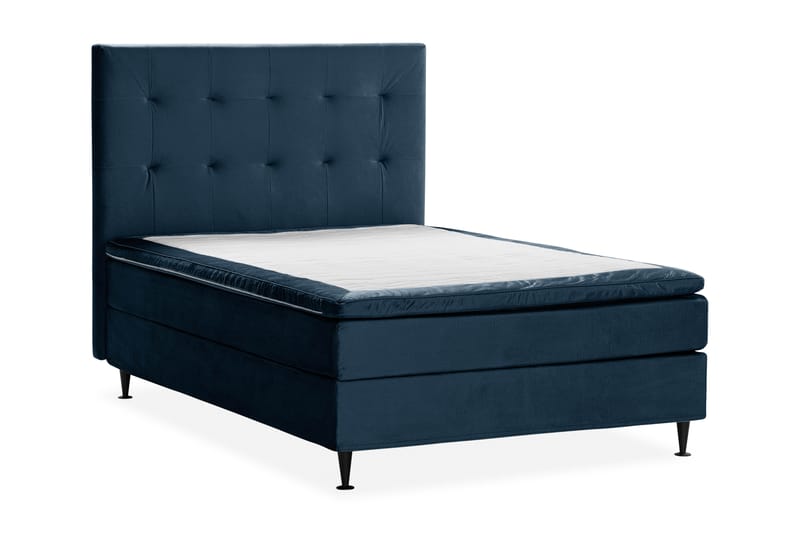 Happy Pluss Sängpaket Kontinentalsäng 120x200 - Mörkblå - Komplett sängpaket - Kontinentalsäng