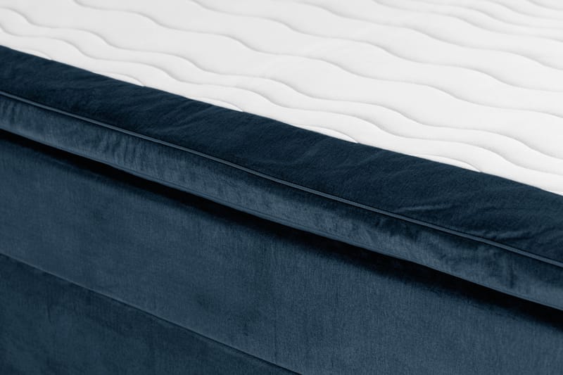 Happy Pluss Sängpaket Kontinentalsäng 120x200 - Mörkblå - Möbler - Säng - Komplett sängpaket