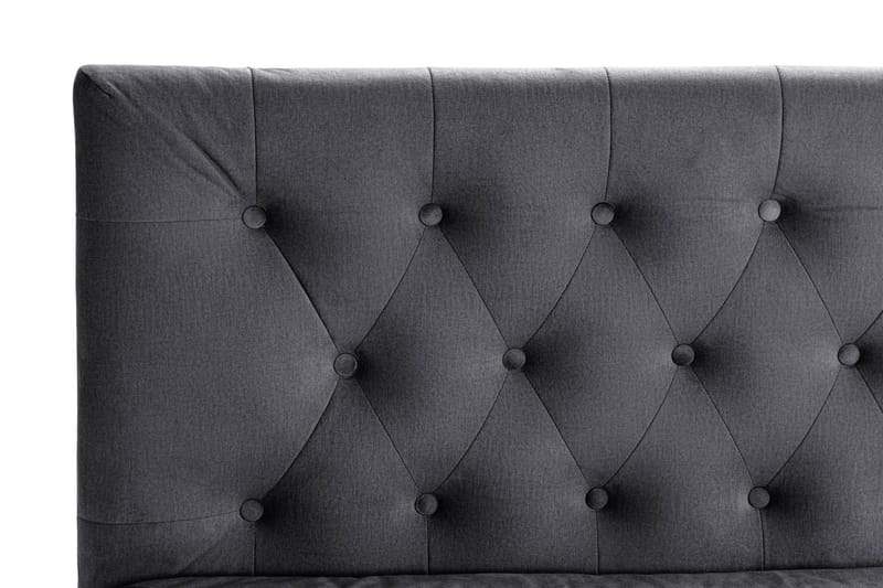 Happy Plus Sängpaket Kontinentalsäng 140x200 cm  - Mörkgrå - Möbler - Säng - Komplett sängpaket