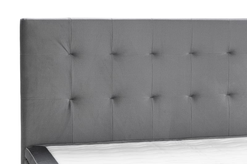 Happy Plus Sängpaket Kontinentalsäng 180x200 cm - Grå - Möbler - Säng - Komplett sängpaket