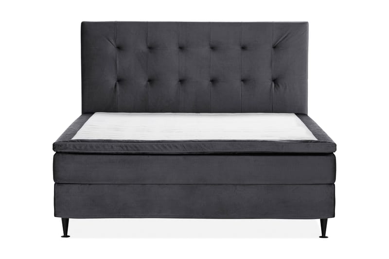 Happy Plus Sängpaket Kontinentalsäng 180x200 cm - Mörkgrå - Möbler - Säng - Komplett sängpaket
