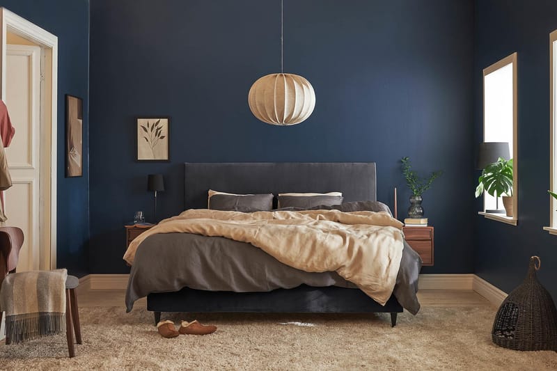 Happy Plus Kontinentalsäng 180x200 - Mörkgrå - Möbler - Säng - Komplett sängpaket