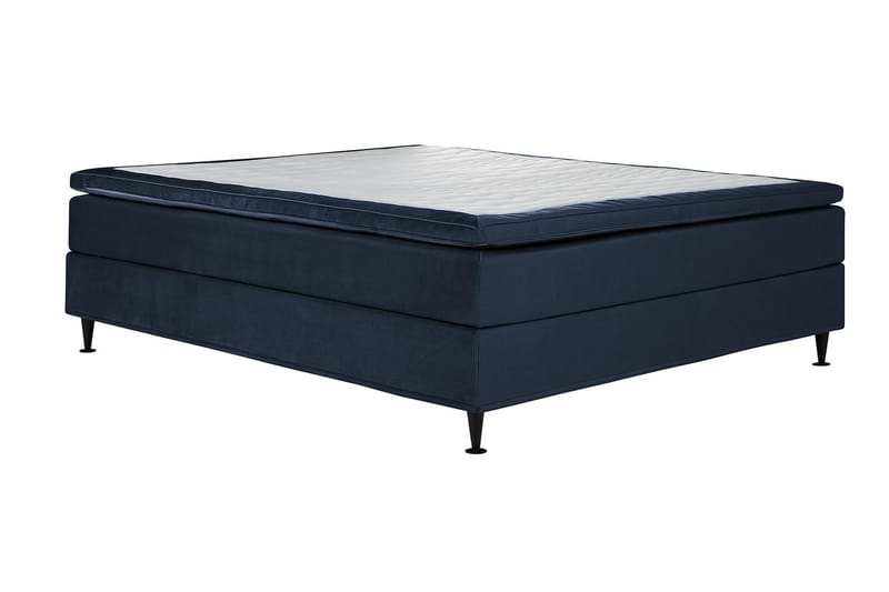 Happy Plus Kontinentalsäng 120x200 cm - Mörkblå - Komplett sängpaket - Kontinentalsäng