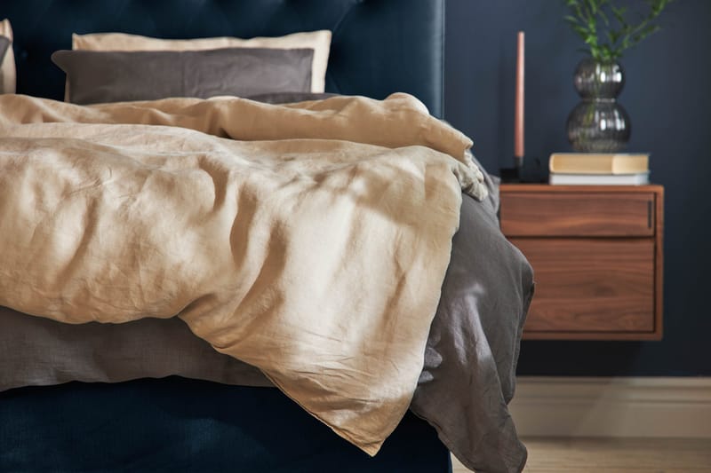 Happy Plus Sängpaket Kontinentalsäng 180x200 cm - Mörkblå - Möbler - Säng - Kontinentalsäng