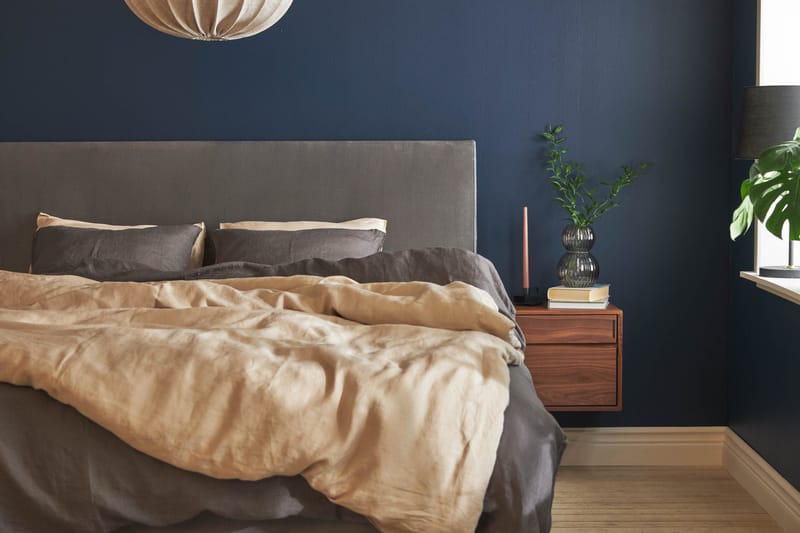 Happy Plus Sängpaket Kontinentalsäng 180x200 cm - Grå - Möbler - Säng - Kontinentalsäng