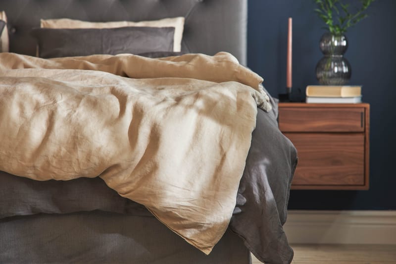 Happy Plus Sängpaket Kontinentalsäng 180x200 cm - Grå - Möbler - Säng - Kontinentalsäng