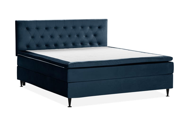 Happy Plus Sängpaket Kontinentalsäng 180x200 cm - Mörkblå - Möbler - Säng - Kontinentalsäng