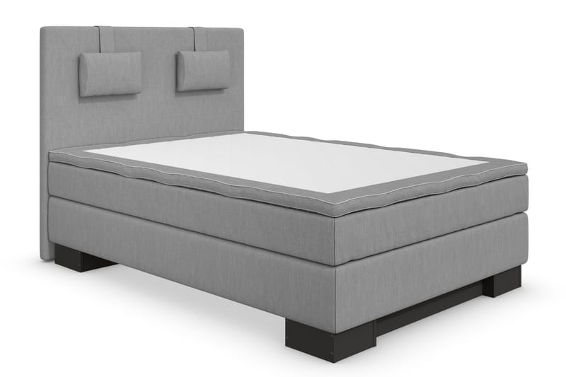 Hilton Lyx Komplett Sängpaket120x200 - Ljusgrå - Möbler - Säng - Komplett sängpaket