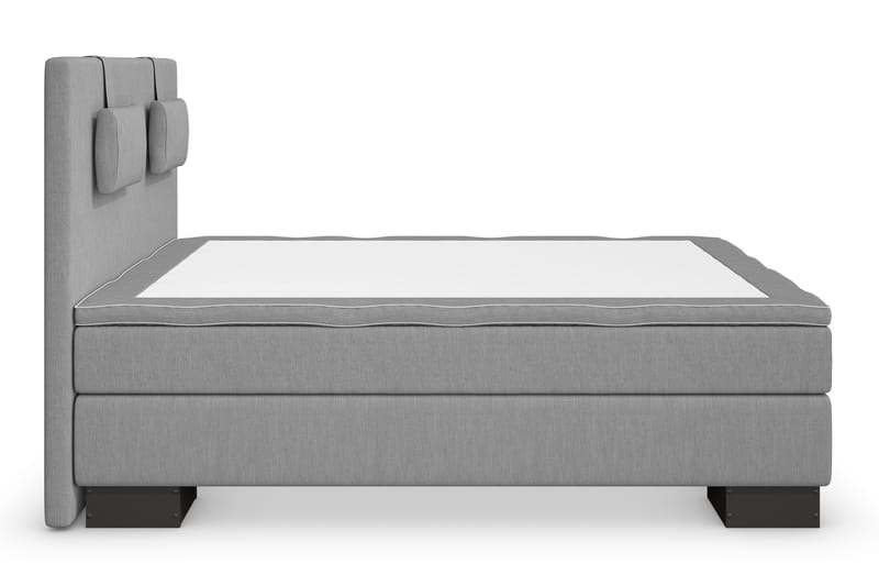 Hilton Lyx Komplett Sängpaket120x200 - Ljusgrå - Möbler - Säng - Komplett sängpaket
