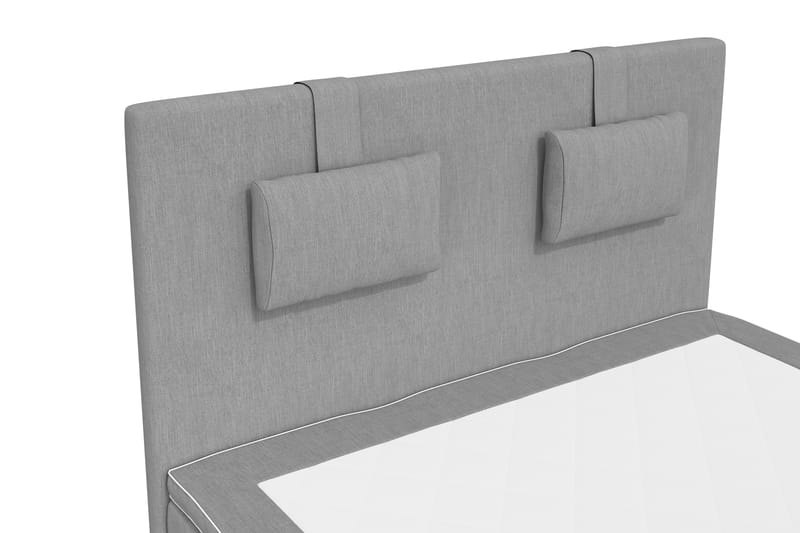 Hilton Lyx Komplett Sängpaket120x200 - Ljusgrå - Möbler - Säng - Komplett sängpaket