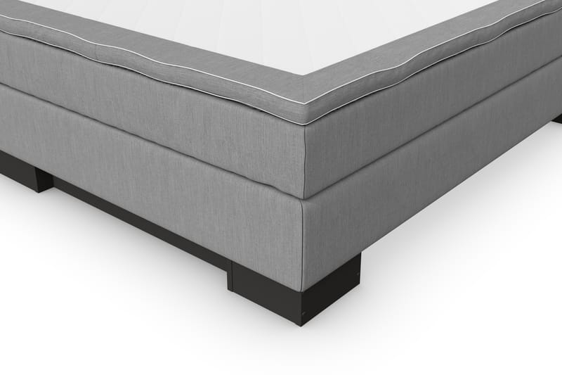 Hilton Lyx Komplett Sängpaket120x200 - Ljusgrå - Möbler - Säng - Komplett sängpaket