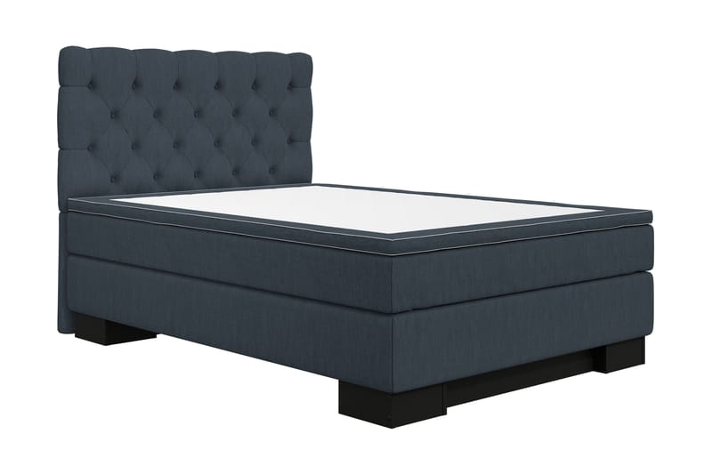 Hilton Lyx Komplett Sängpaket120x200  Mörkblå - Mörkblå - Komplett sängpaket - Kontinentalsäng