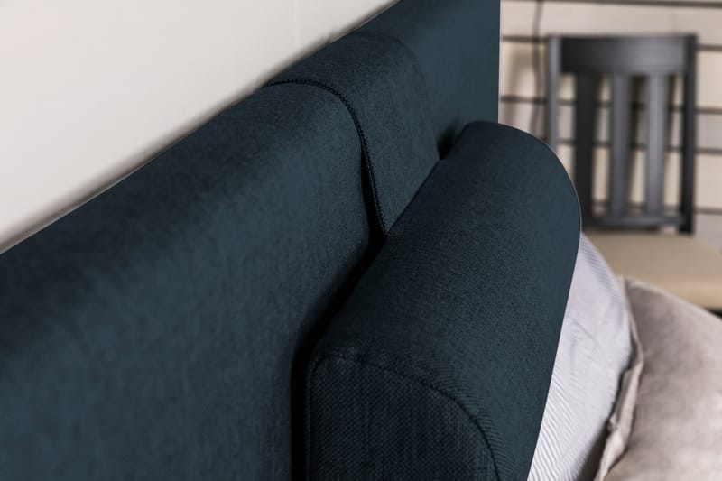 Hilton Lyx Komplett Sängpaket140x200  Mörkblå - Mörkblå - Möbler - Säng - Komplett sängpaket