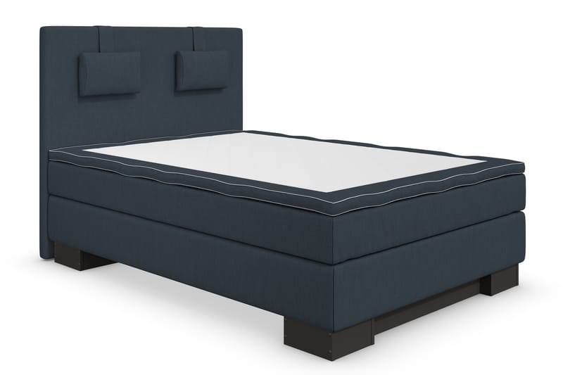Hilton Lyx Komplett Sängpaket140x200  Mörkblå - Mörkblå - Komplett sängpaket - Kontinentalsäng - Dubbelsäng