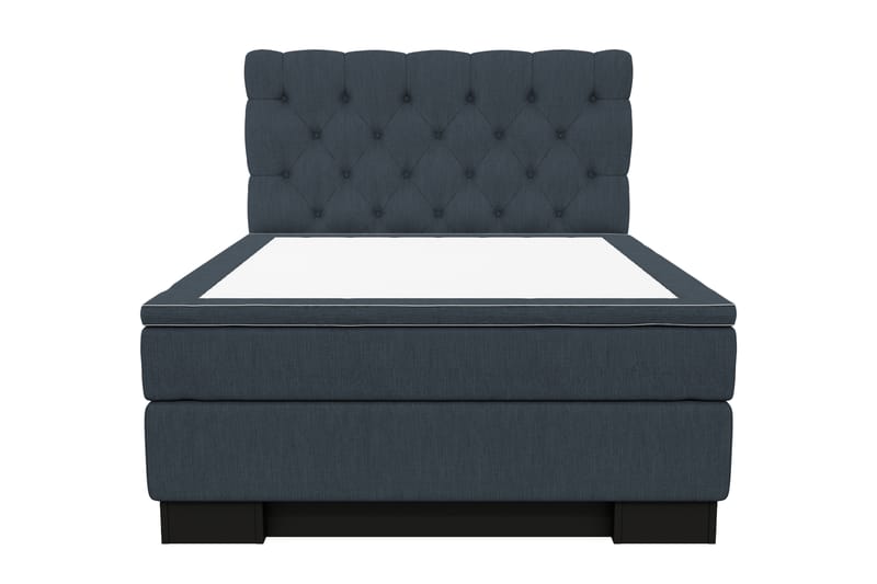 Hilton Lyx Komplett Sängpaket140x210  Mörkblå - Mörkblå - Möbler - Säng - Komplett sängpaket