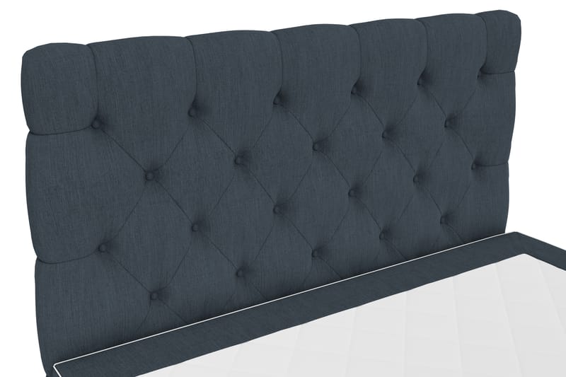 Hilton Lyx Komplett Sängpaket140x210  Mörkblå - Mörkblå - Möbler - Säng - Komplett sängpaket