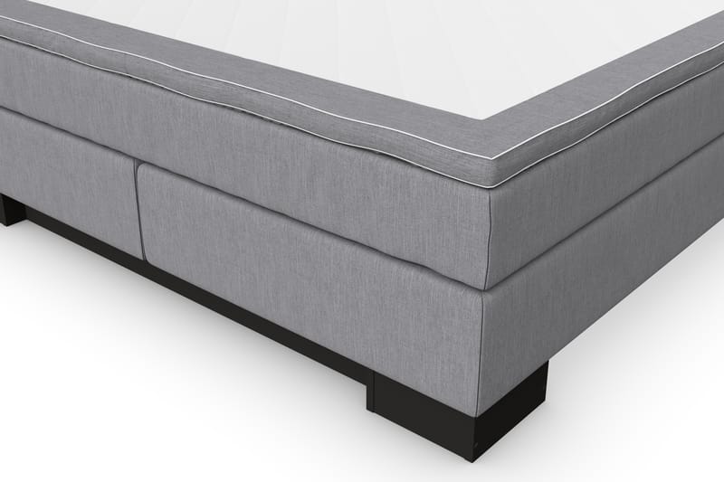 Hilton Lyx Komplett Sängpaket160x200 Amiral Sänggavel - Grå - Möbler - Säng - Komplett sängpaket