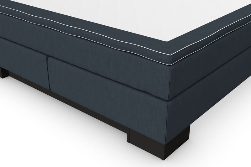 Hilton Lyx Komplett Sängpaket160x200 Amiral Sänggavel - Mörkblå - Möbler - Säng - Komplett sängpaket
