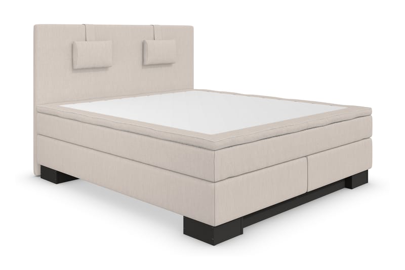 Hilton Lyx Komplett Sängpaket160x200  Beige - Beige - Möbler - Säng - Komplett sängpaket