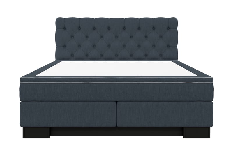 Hilton Lyx Komplett Sängpaket160x200  Mörkblå - Mörkblå - Komplett sängpaket - Kontinentalsäng - Dubbelsäng