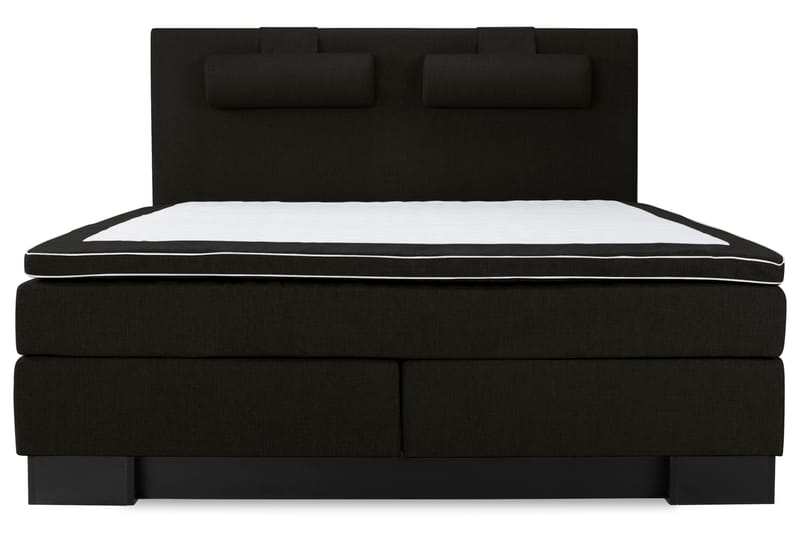 Hilton Lyx Komplett Sängpaket160x200 - Svart - Komplett sängpaket - Kontinentalsäng - Dubbelsäng