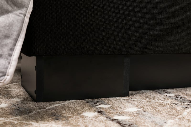 Hilton Lyx Komplett Sängpaket160x200 - Svart - Möbler - Säng - Komplett sängpaket