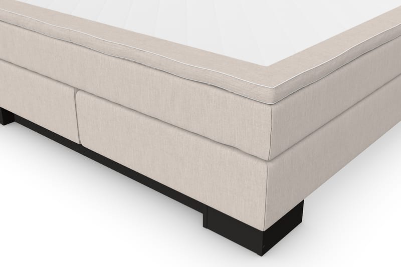 Hilton Lyx Komplett Sängpaket160x210 Amiral Sänggavel - Beige - Komplett sängpaket - Kontinentalsäng - Dubbelsäng