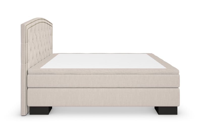 Hilton Lyx Komplett Sängpaket160x210 Amiral Sänggavel - Beige - Möbler - Säng - Komplett sängpaket