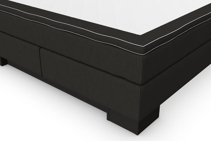 Hilton Lyx Komplett Sängpaket160x210 Amiral Sänggavel - Svart - Möbler - Säng - Komplett sängpaket